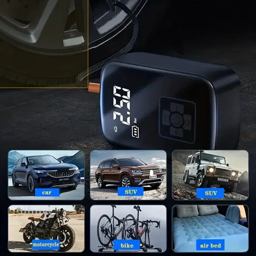 Compresor portátil de aire